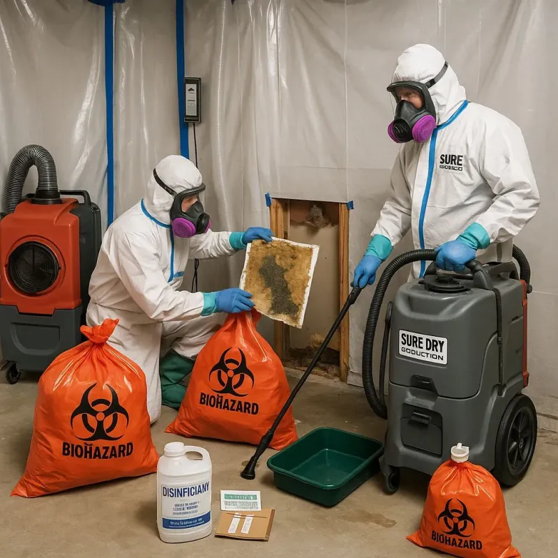 Contaminated Water Handling Protocols process in Pimmit Hills, VA