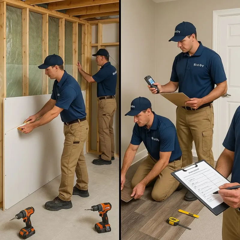 Repairs and Reconstruction process in Pimmit Hills, VA