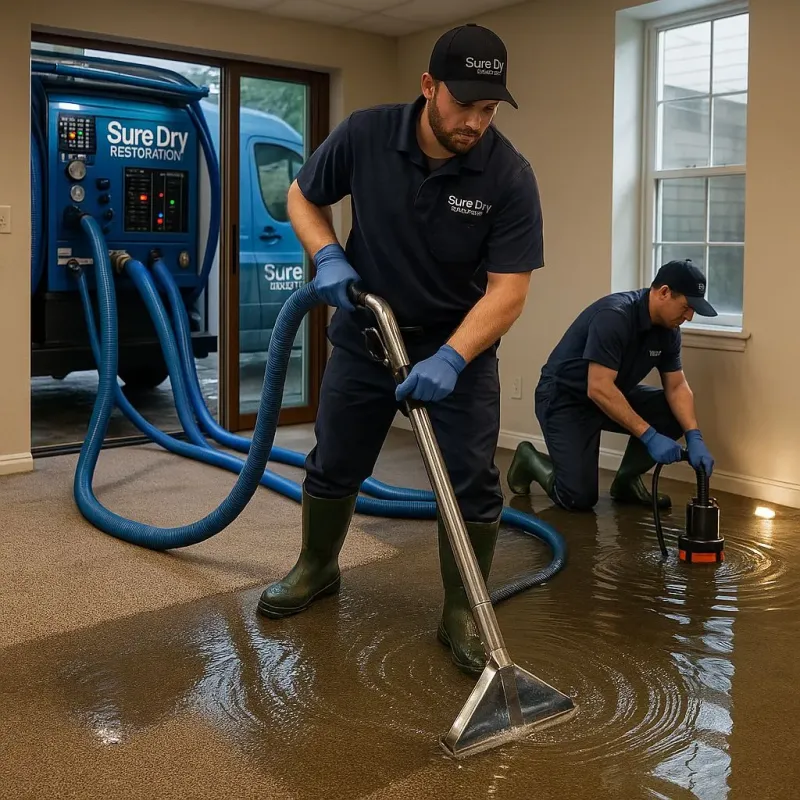 Water Extraction and Removal process in Pimmit Hills, VA